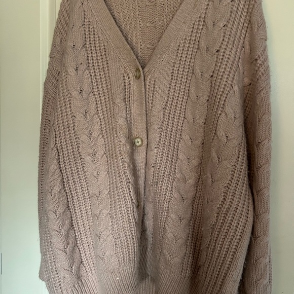 Jenni Kayne Cable Cocoon Cardigan, large - Picture 2 of 6